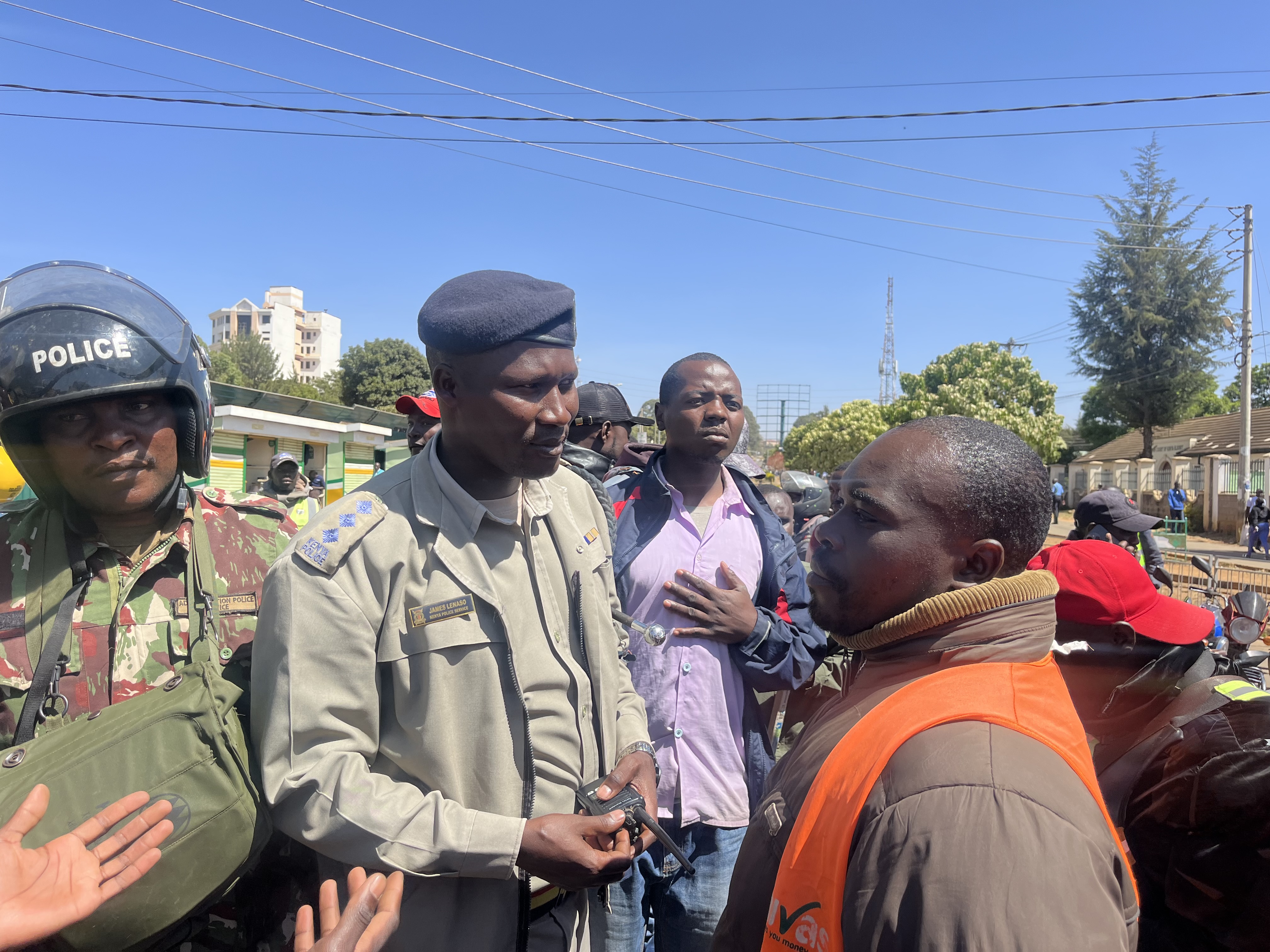 Calm returns to Eldoret after cops disperse protesting boda riders