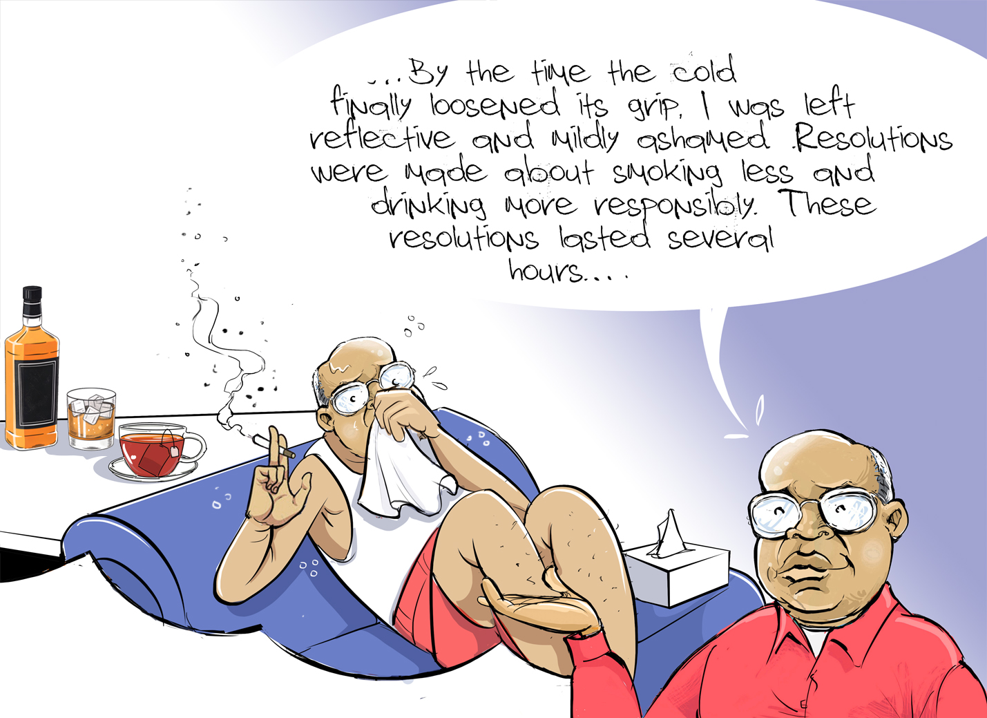 G-SPOT: How I broke New Year's resolutions within hours