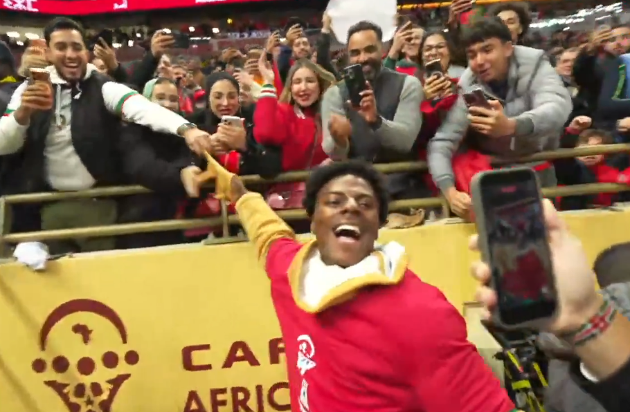 IShowSpeed ignites stadium as AFCON final mascot