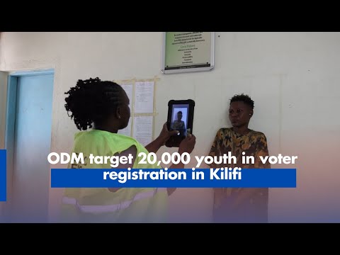 ODM targets 20,000 youth in voter registration in Kilifi