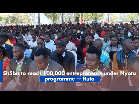 Sh5bn to reach 100,000 entrepreneurs under Nyota programme — Ruto