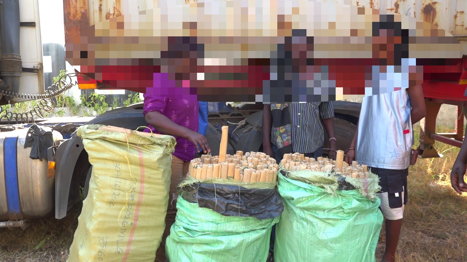 Police intercepts trailer ferrying Sh6.1m bhang