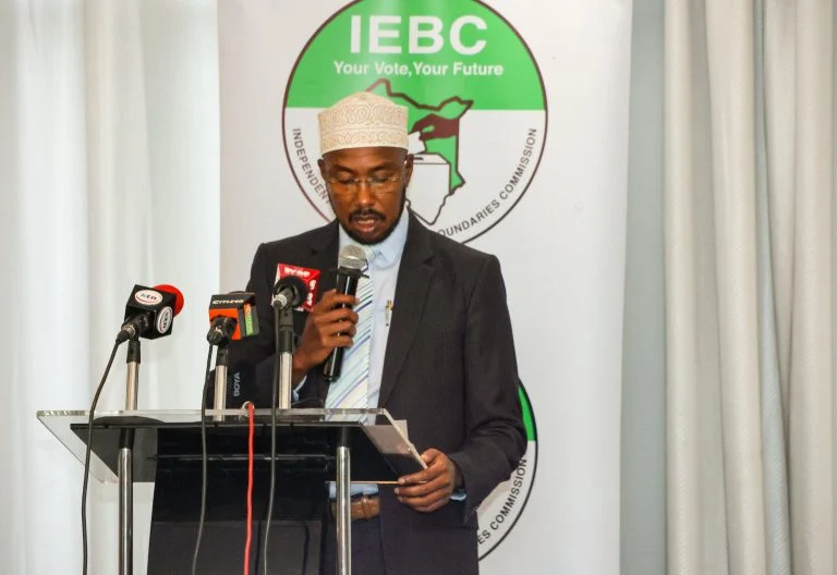 Who is former IEBC CEO Marjan Hussein Marjan?