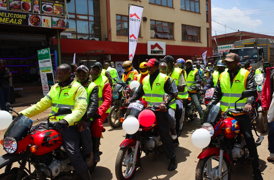 Githurai riders pool savings to buy bikes, land through group financing