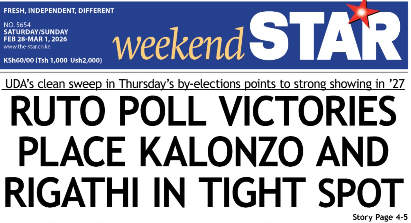 Brief: Ruto poll victories place Kalonzo, Rigathi in tight spot