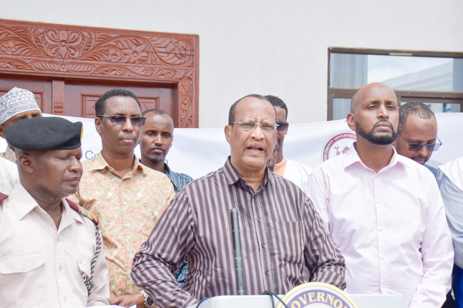 Governor flags off relief food for drought-stricken Garissa residents