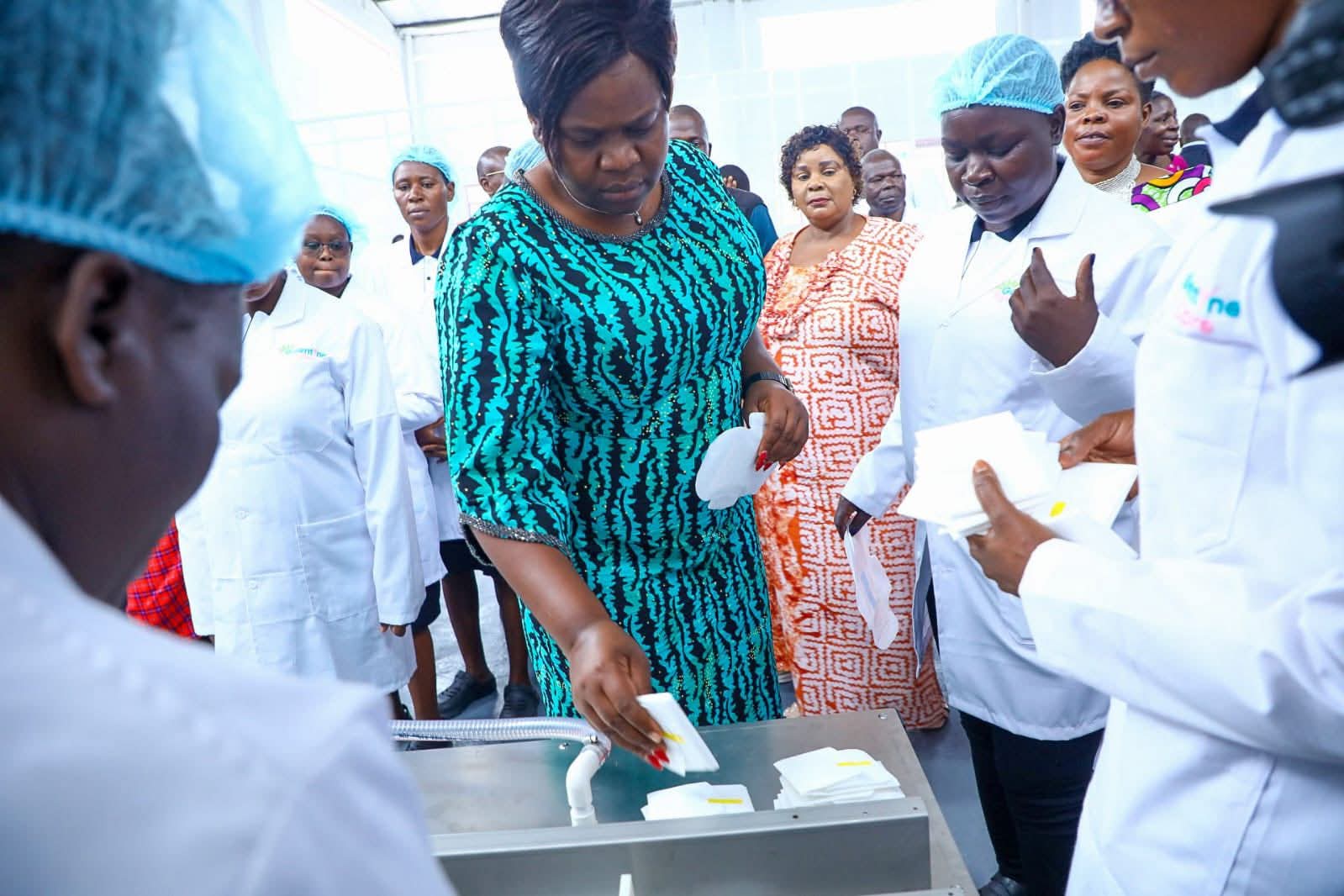Homa Bay gets first sanitary pad factory