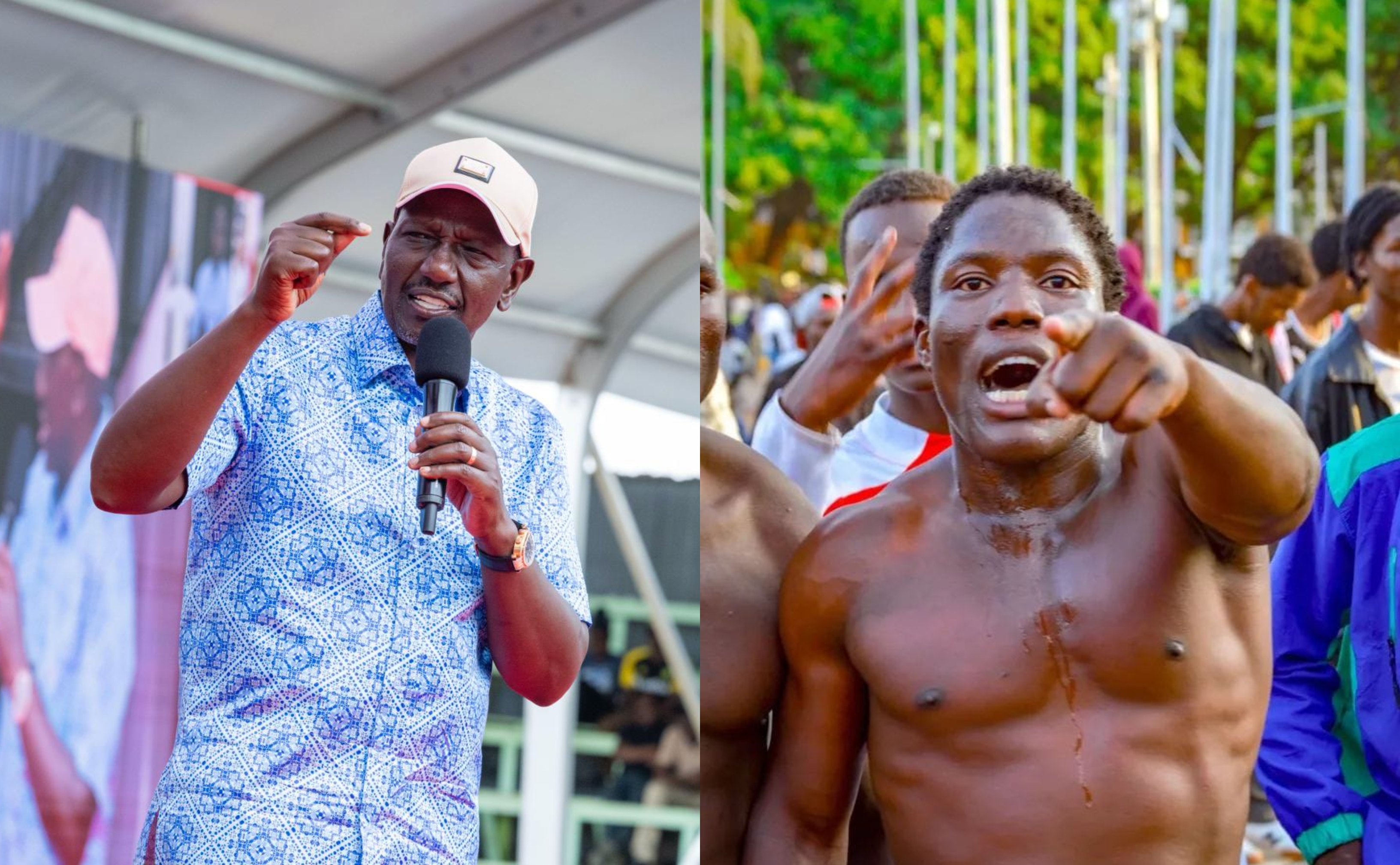 Majembe Emotional as Ruto Pledges KSh 1M for Boxing Bout