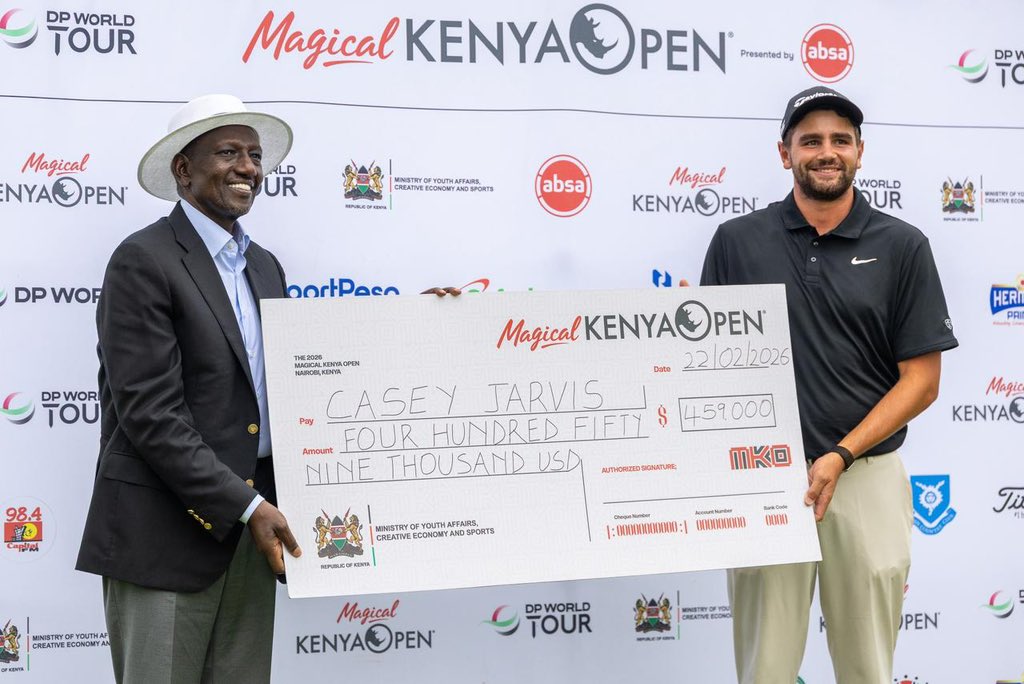 Ruto: I didn't know much about golf but I'll support it