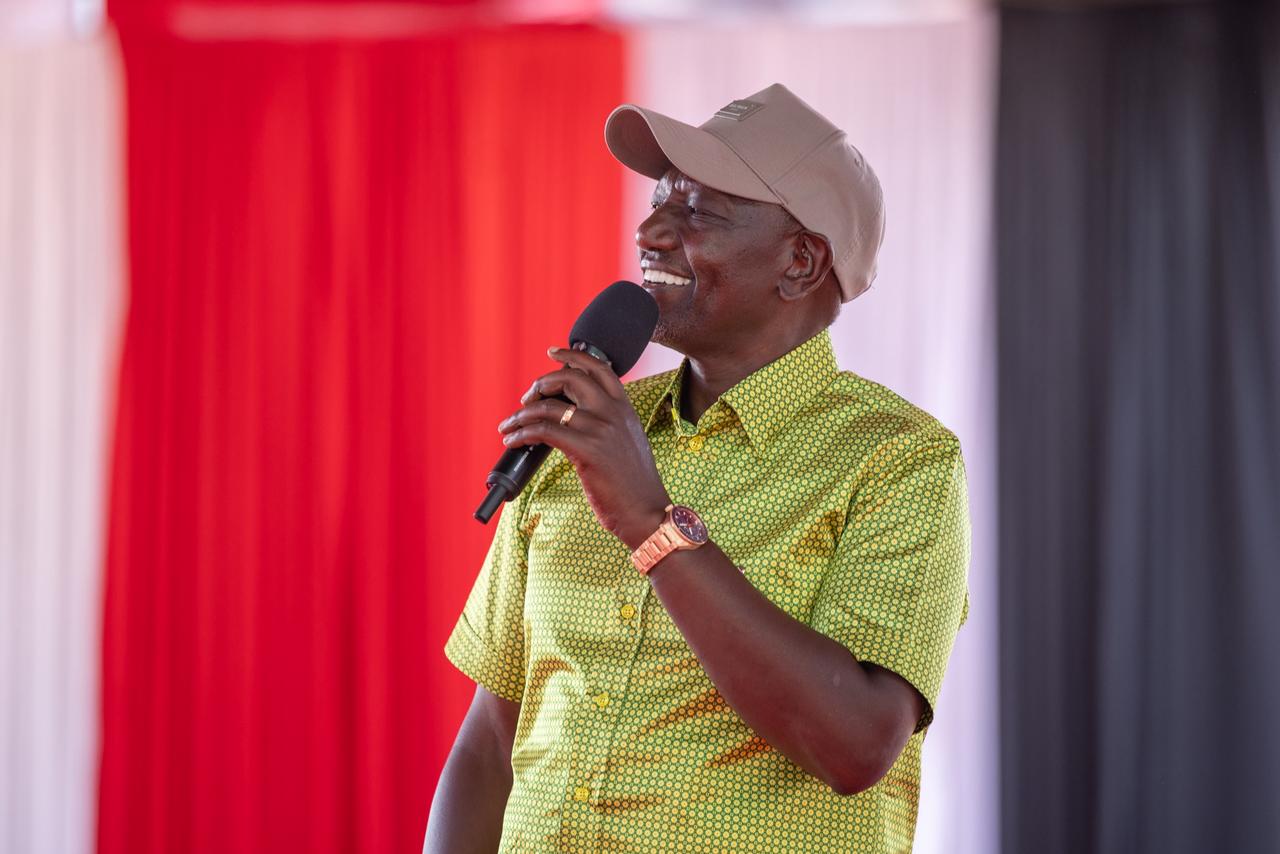 Ruto defends his presence during NYOTA fund disbursement