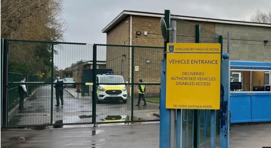 Boy, 13, charged after two boys stabbed in school