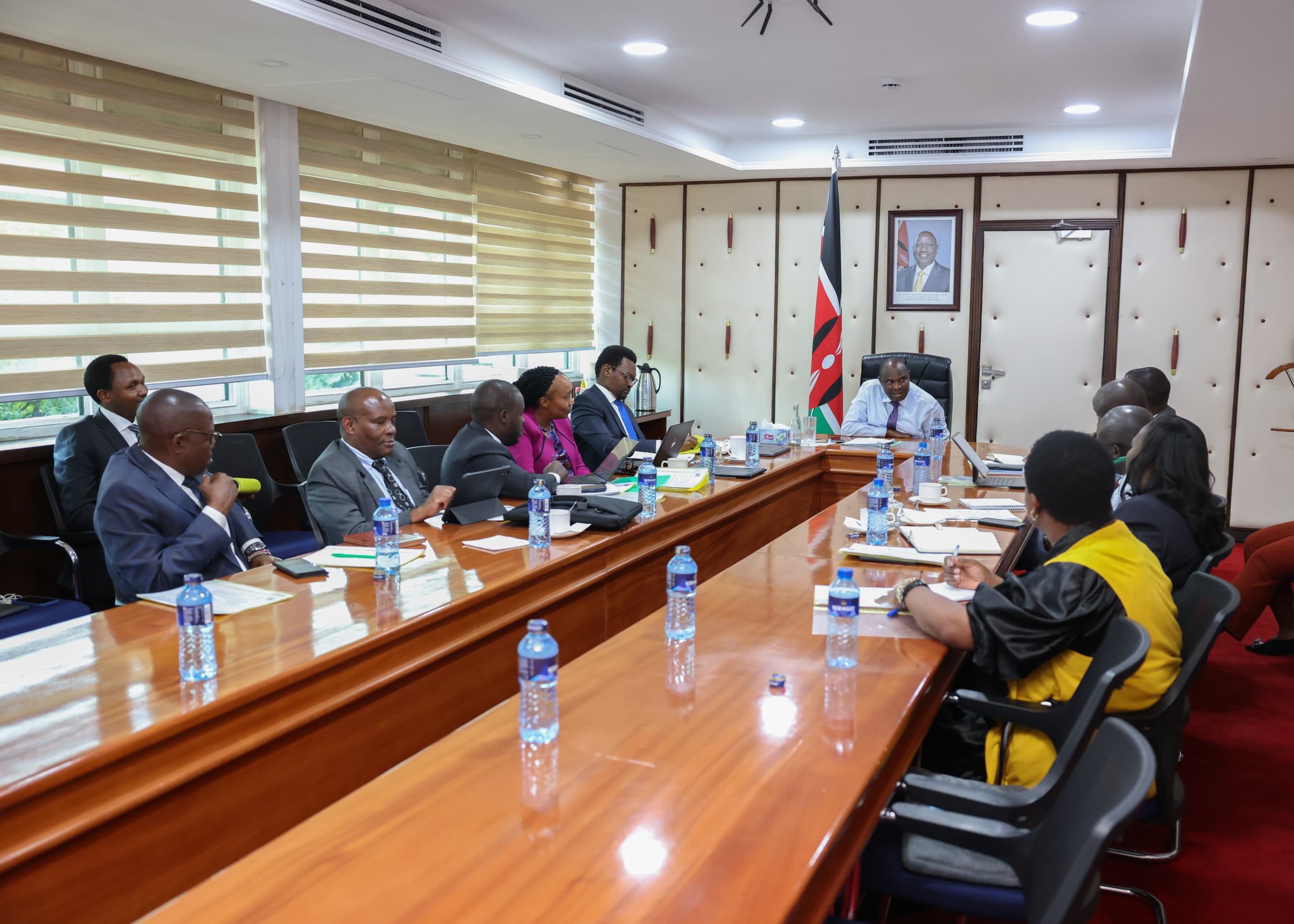 Koskei engages Treasury on implementation of State-Owned Entities Law