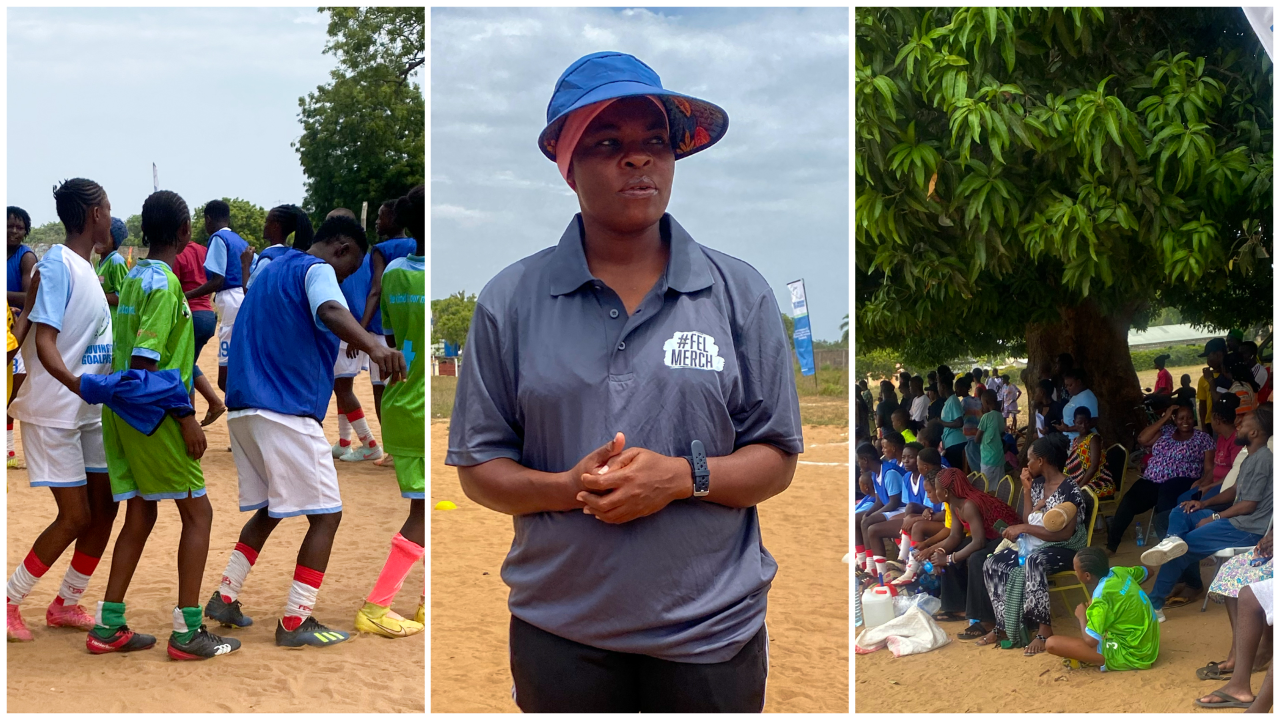 Woman on mission to move gender goalposts in football