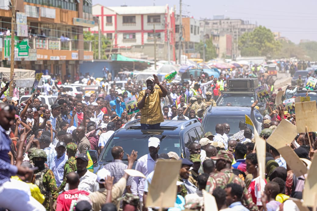 Ruto to Nyota critics: Take your advice elsewhere