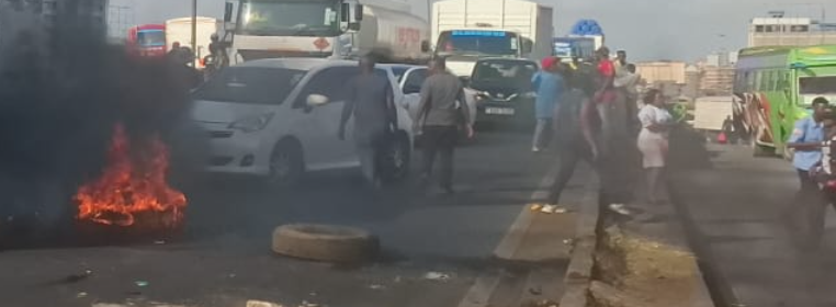 Githurai traders protest over KeNHA's directive to vacate road reserve