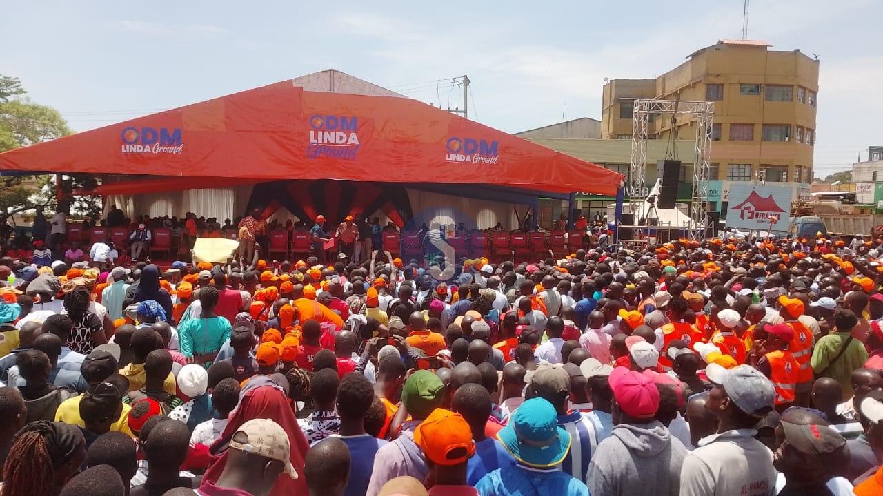 [PHOTOS] Oburu Oginga leads ODM Linda ground drive in Siaya