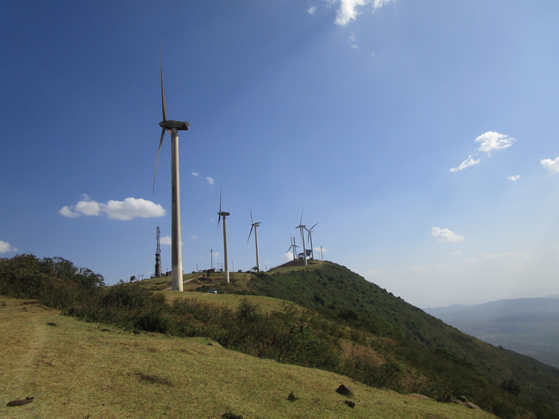 Panoramic view of Ngong Hills