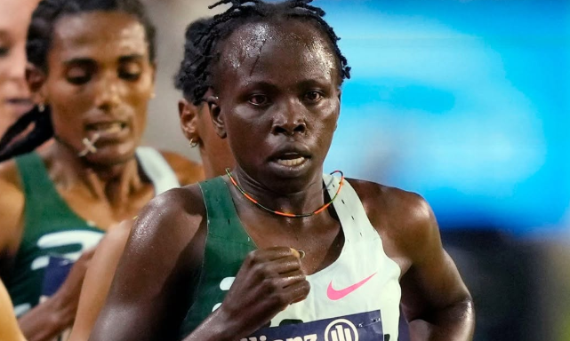 Lilian Kasait at a previous race/ HANDOUT
