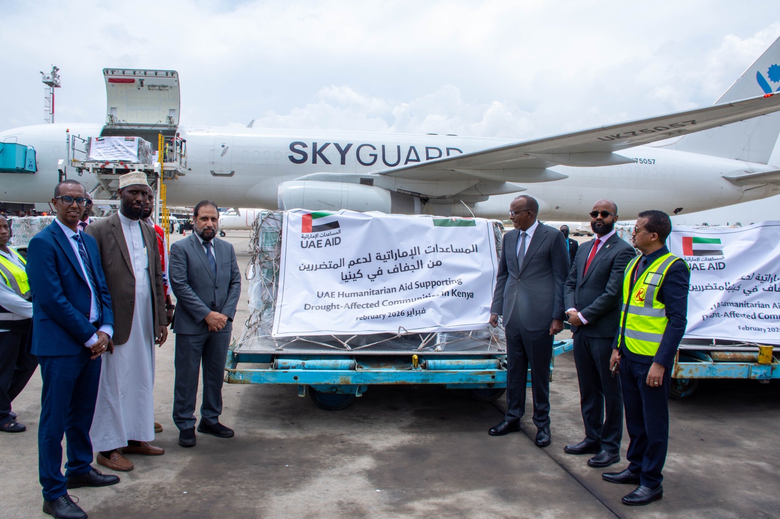UAE delivers 30-tonnes of relief to aid drought-hit Kenyans