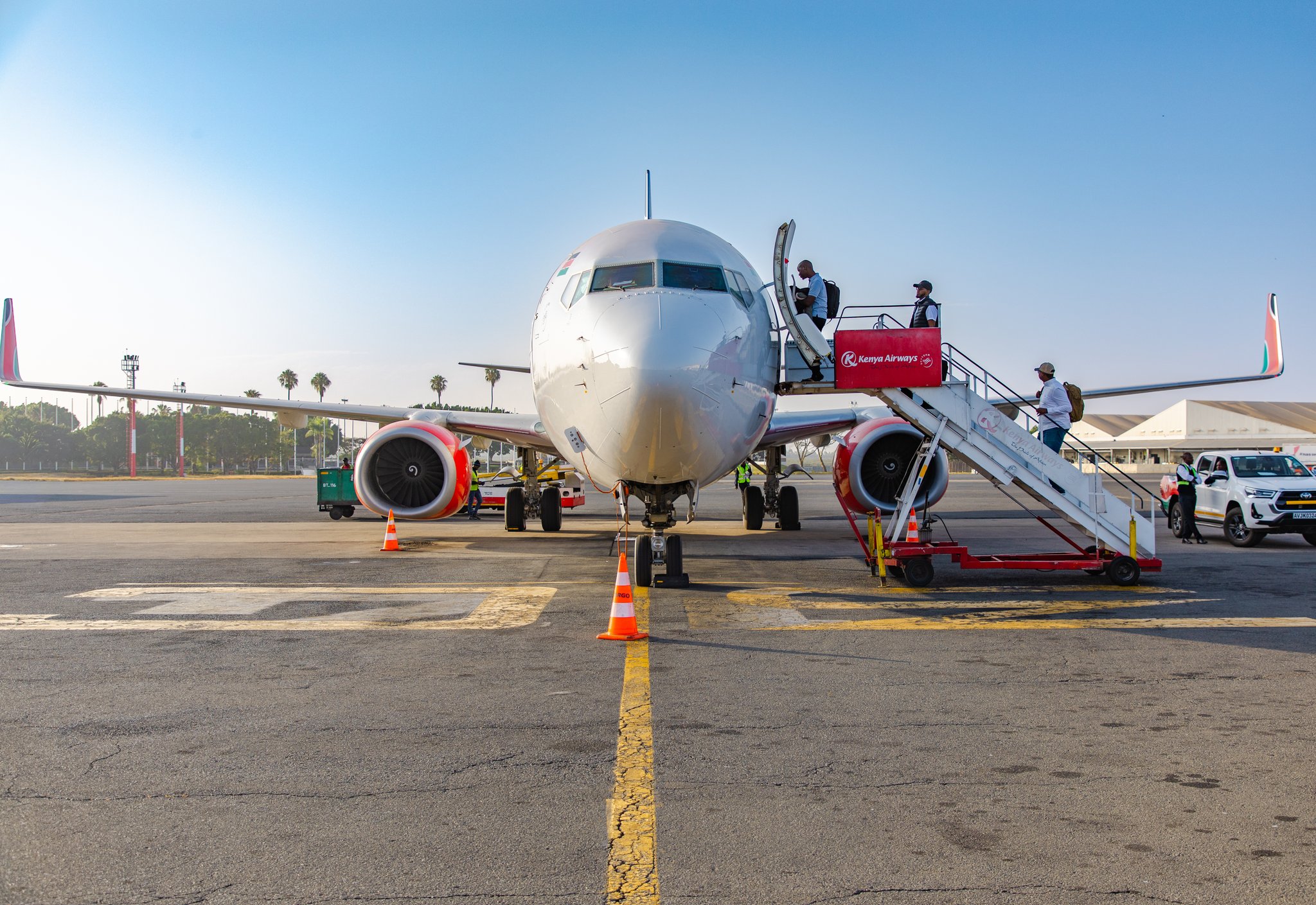 KQ returns aircraft to service after major maintenance