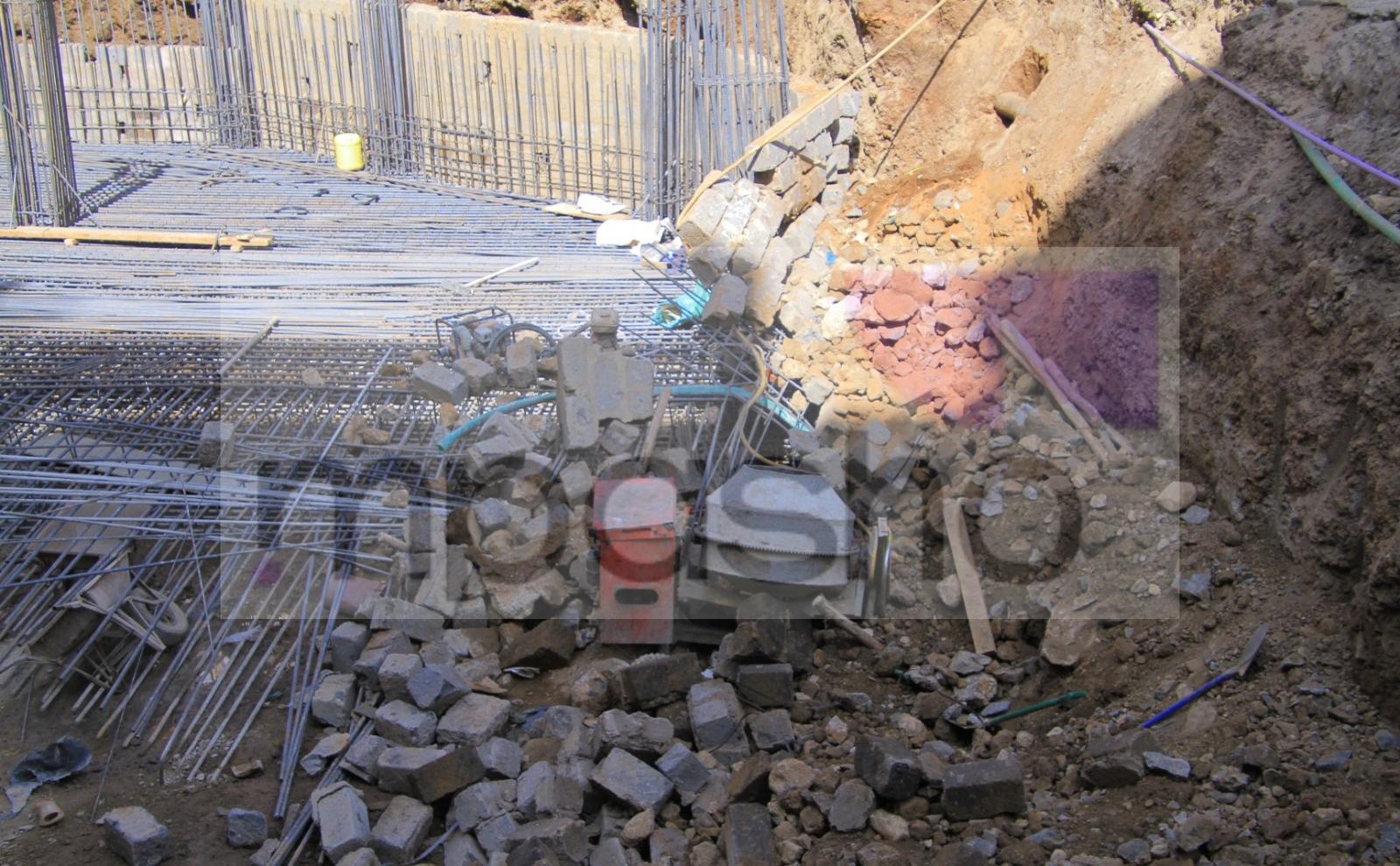 Building Collapses Near OTC Along Kirinyaga Road in Nairobi CBD