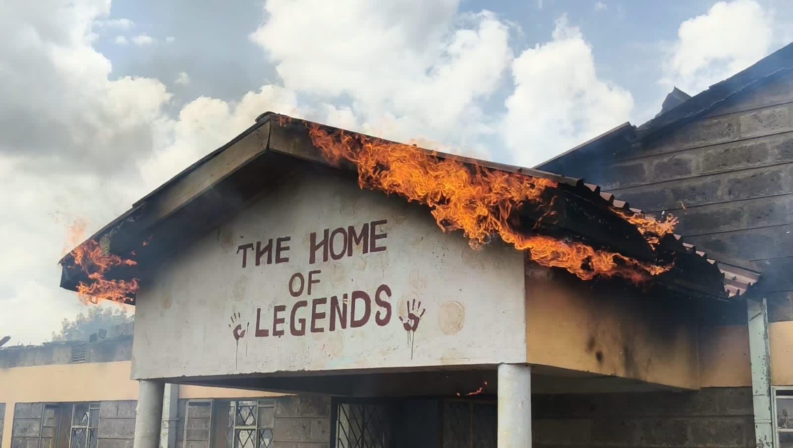 Fire razes dormitory at Thika Rescue Centre