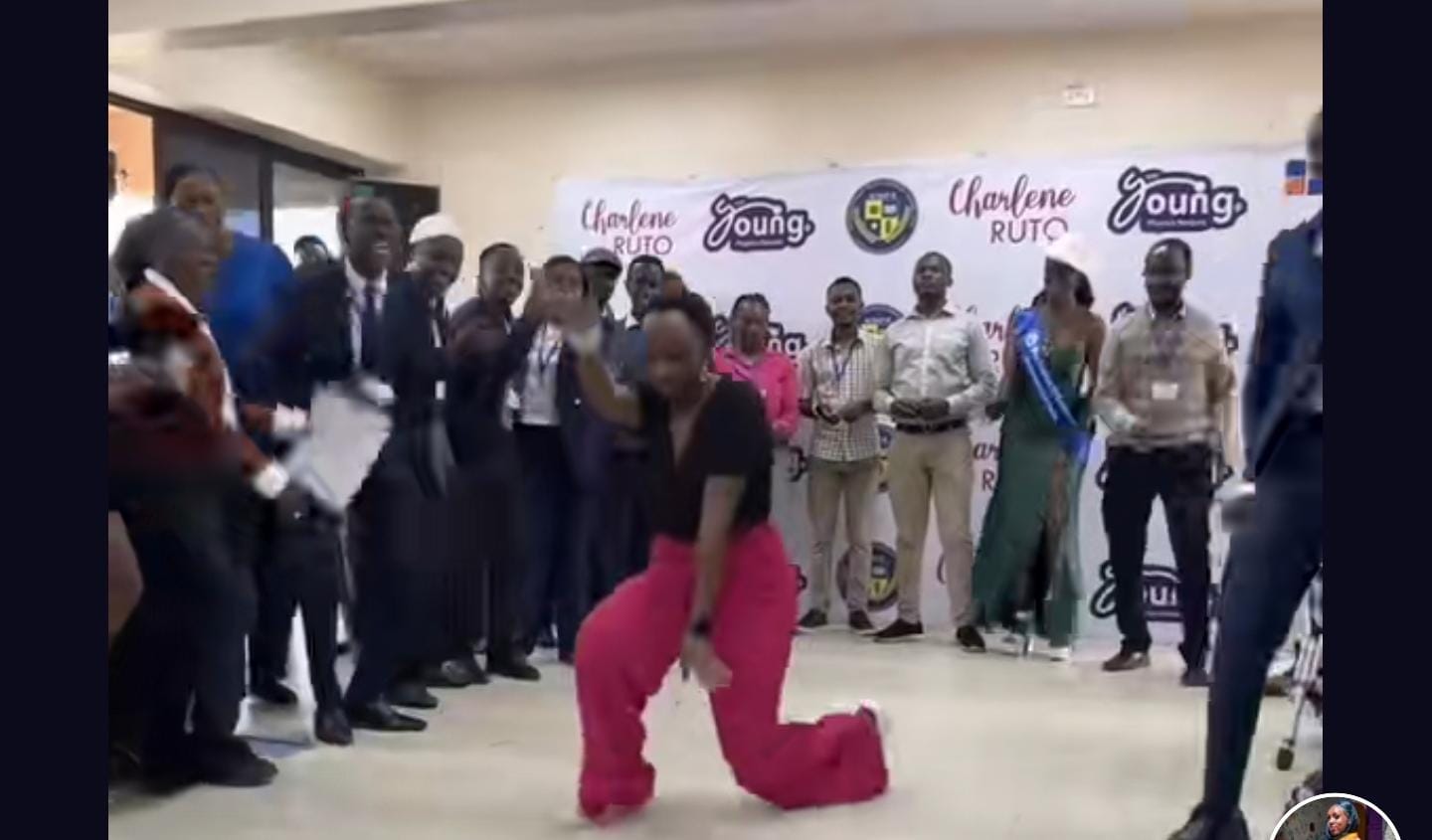 Charlene Ruto breaks into Lingala dance, thrills youths