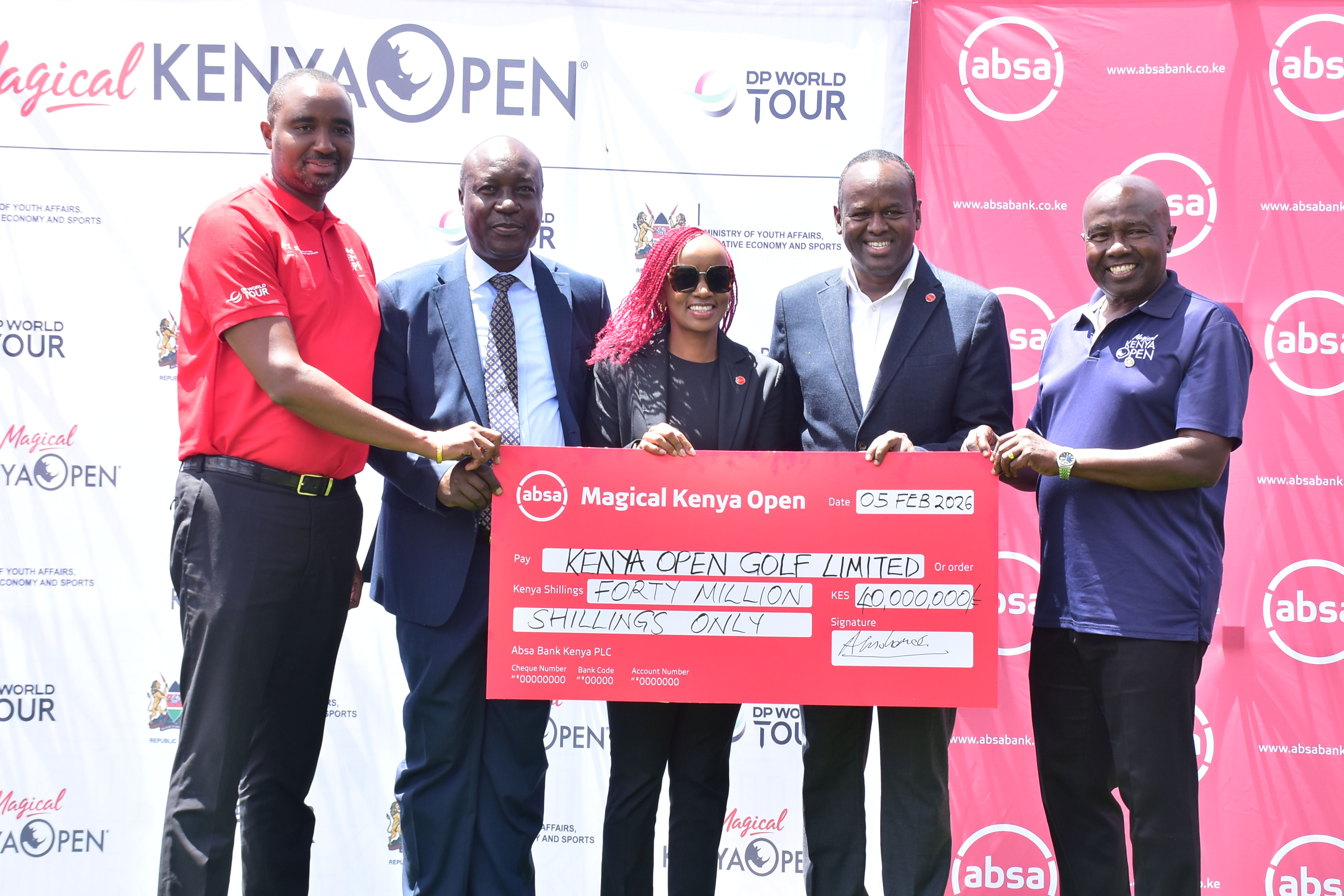 Magical Kenya Open lands Sh65m Absa boost ahead of Feb 19 tee off
