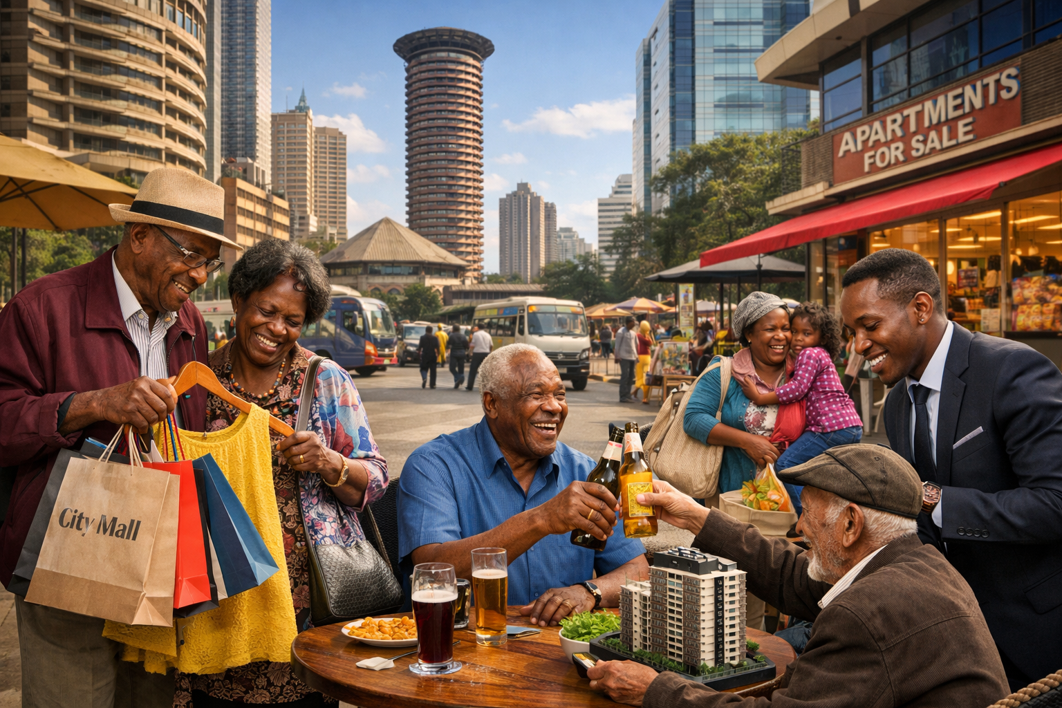 Why more retirees are ‘eating life’ in Nairobi instead of going back home