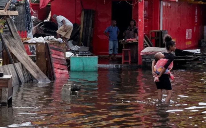 Port city in ruins as storm rips through Madagascar