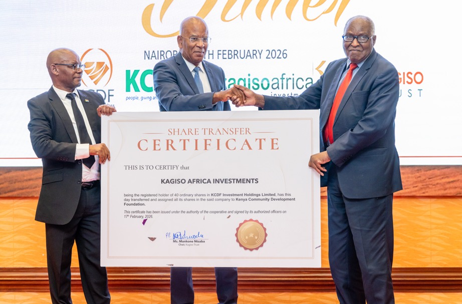 KCDF, Kagiso Africa complete landmark share transfer to secure long-term community funding