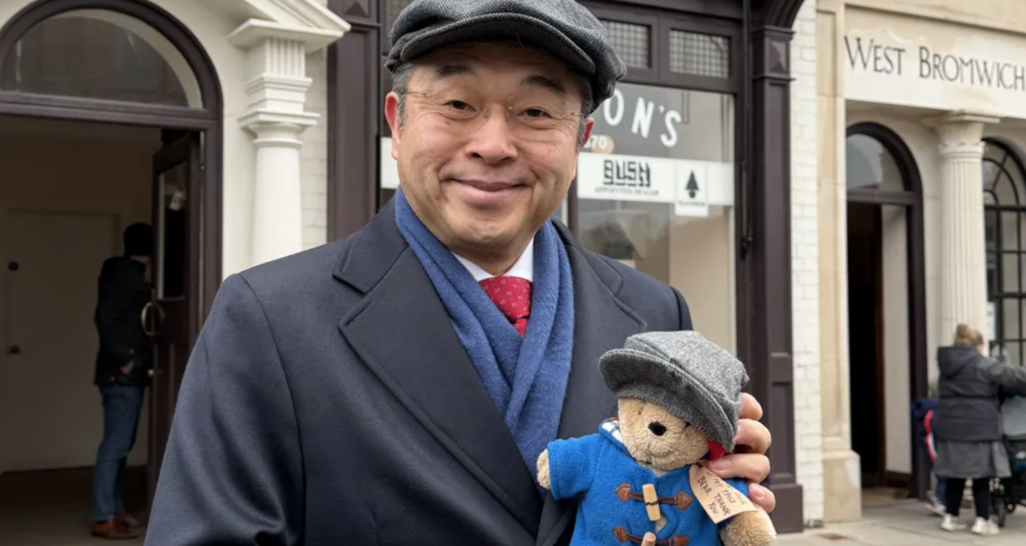 Japanese ambassador spends day as a Peaky Blinder