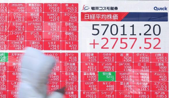 Japanese stocks surge as PM Takaichi wins landslide poll victory