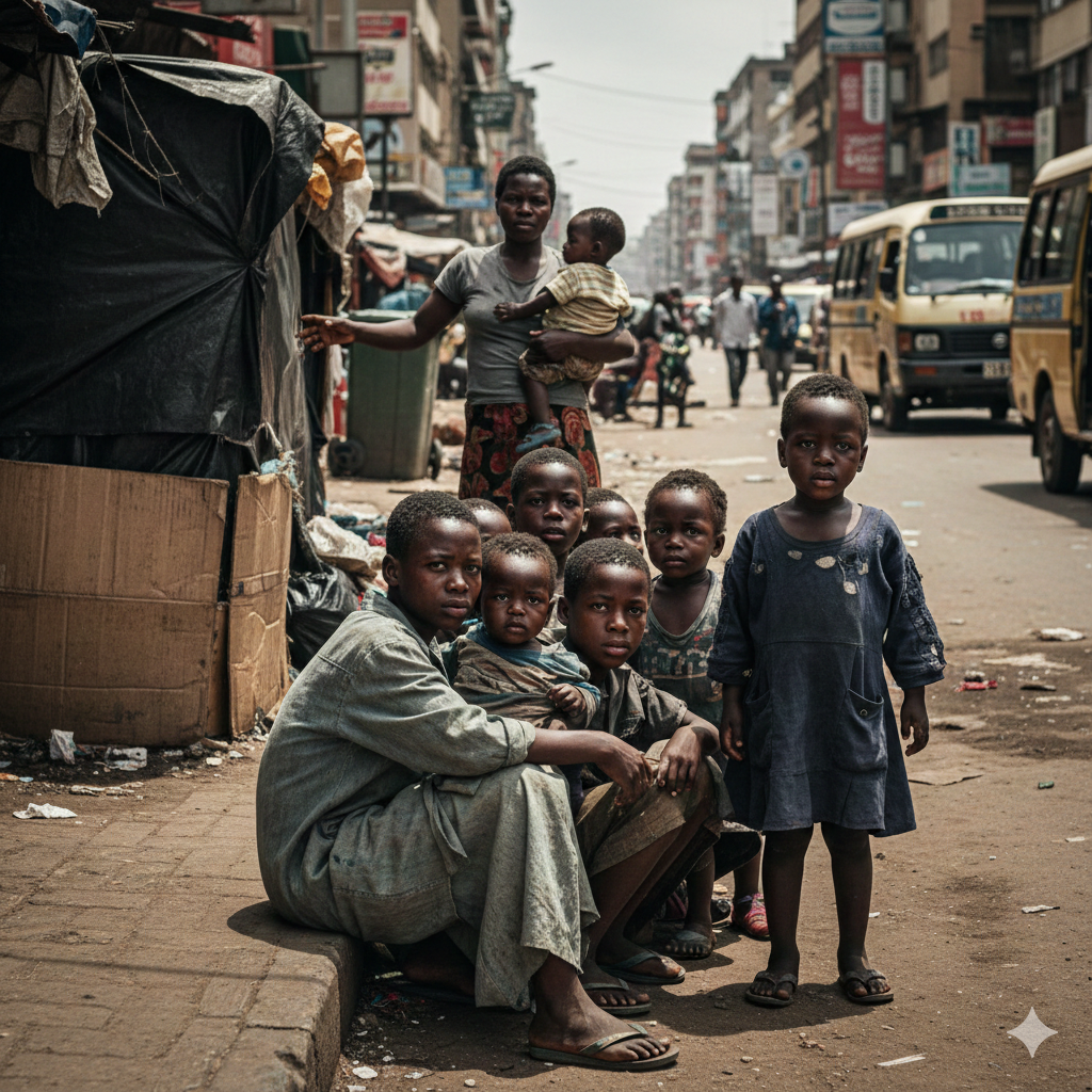 Despair as cold, hunger and disease stalk street families