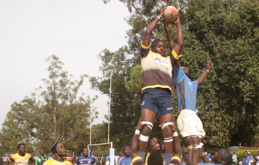 Action between Kisii Rugby and Mean Machine at Cardinal Otunga High School, Mosocho/ANGWENYI GICHANA