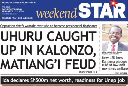 Brief: Uhuru caught up in Kalonzo, Matiang'i feud