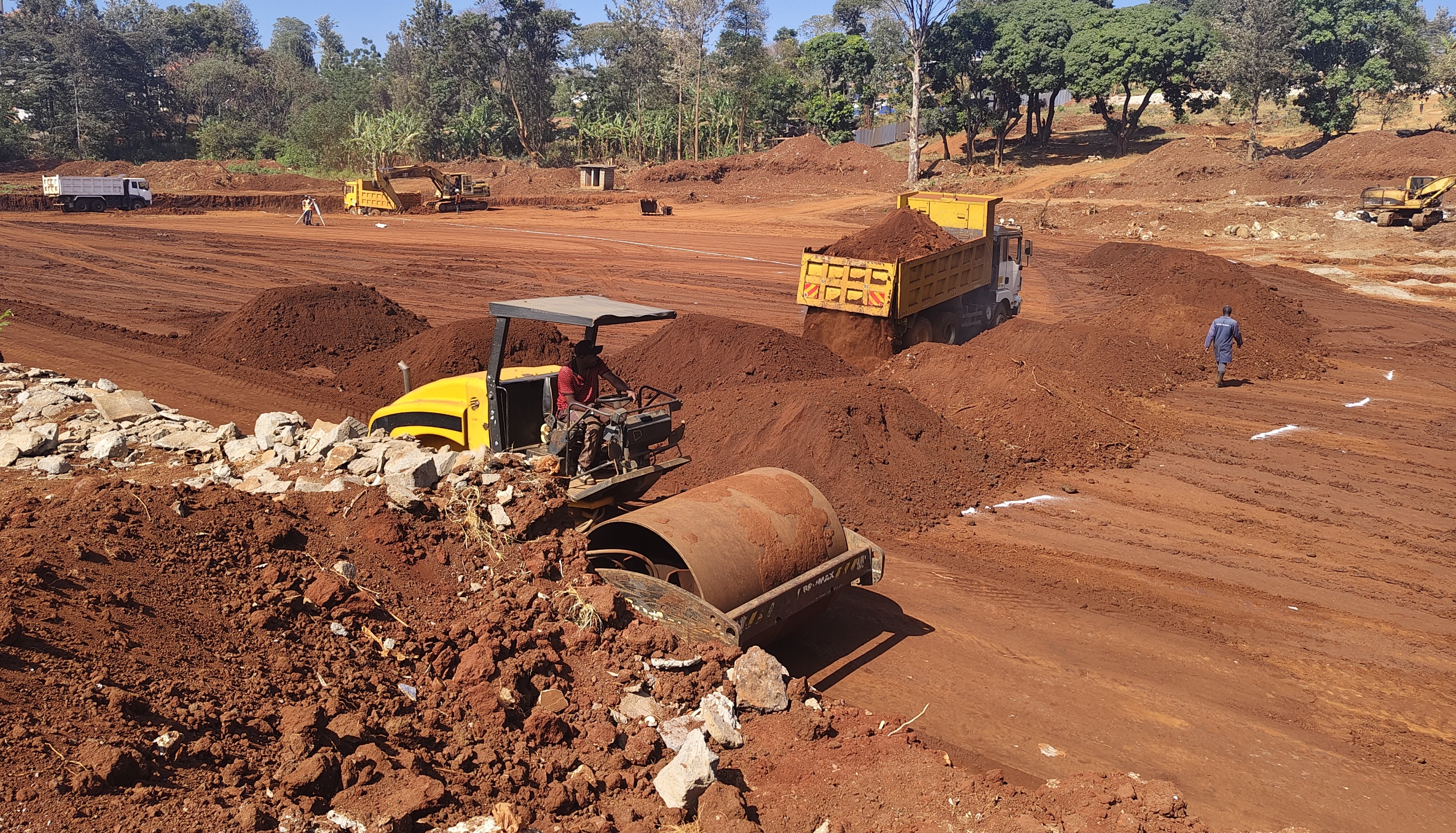 Construction gains pace at Sh800 million Mumbi Stadium