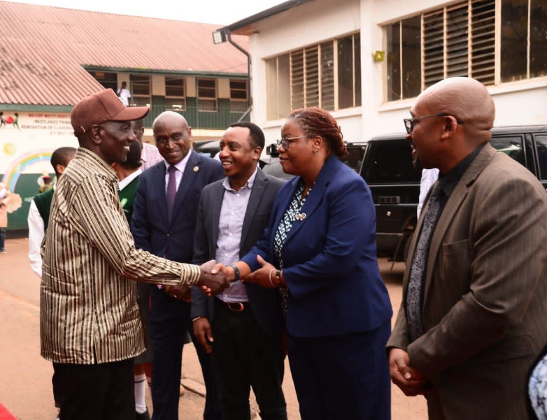 Westlands Primary School management applauds Ruto’s support
