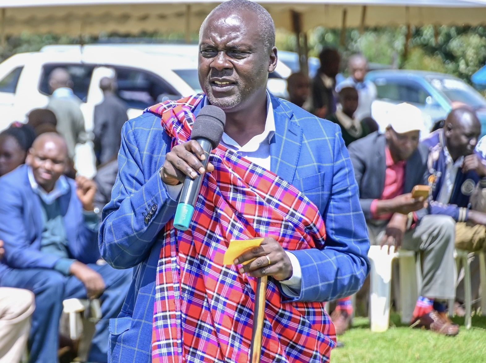 Kisang banks on development record, peace-building in re-election bid