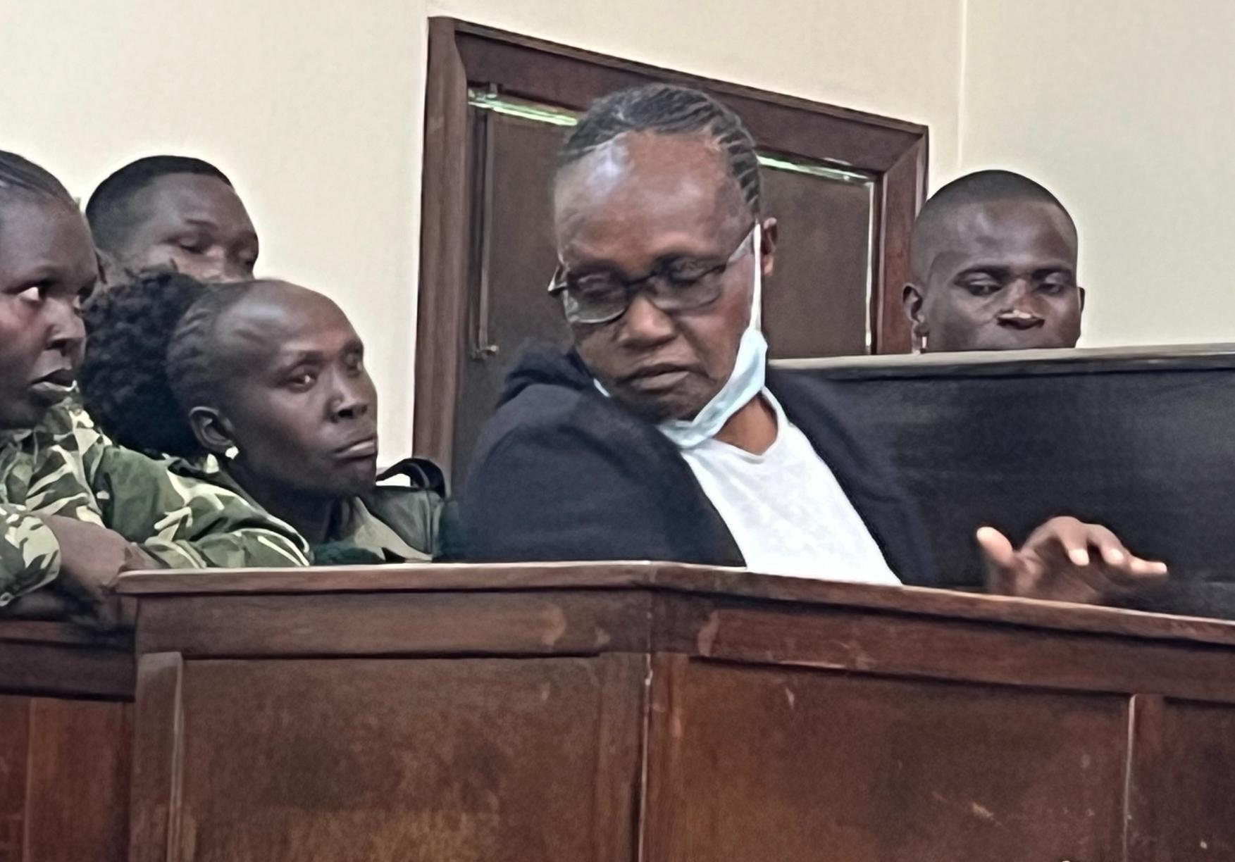 Widow of slain marathoner collapses in court again, hearing postponed