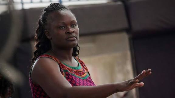 Senior women’s basketball headcoach Evelyn Kedogo