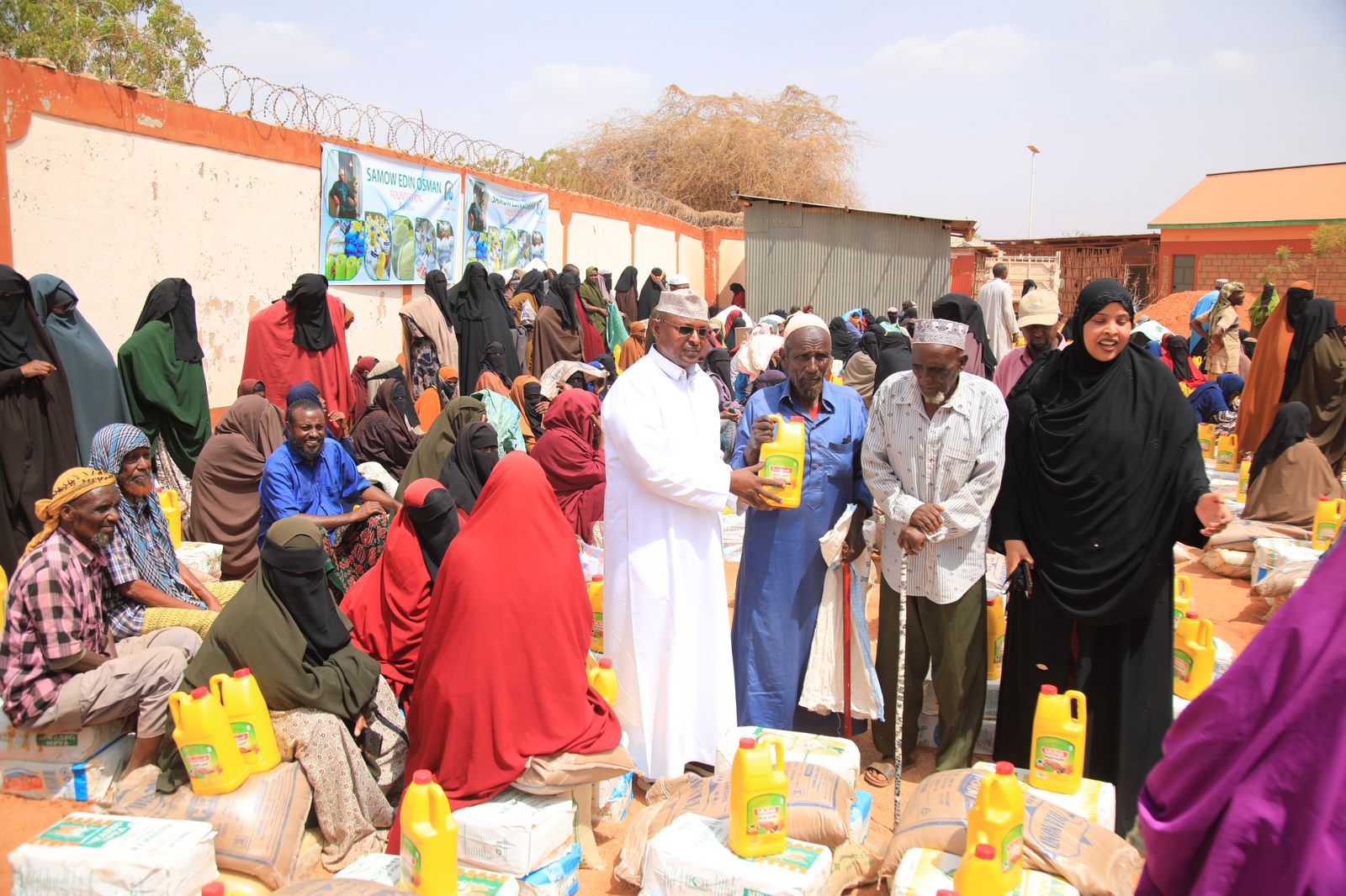 Mandera residents get crucial supplies as drought bites