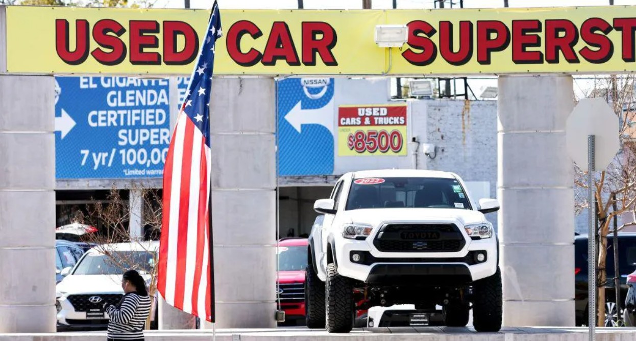 Inflation eases in US as prices for used cars fall