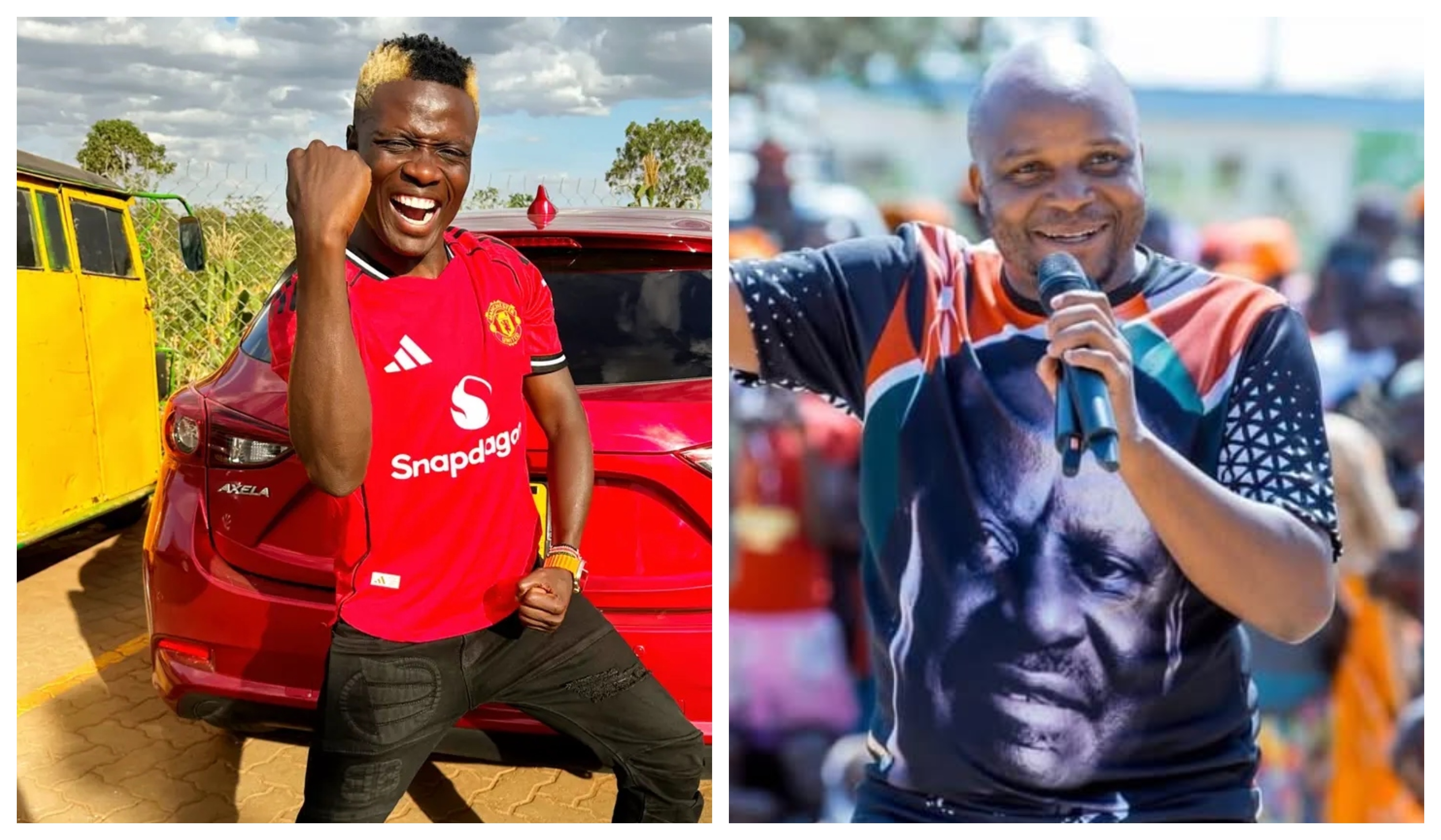Jalang’o to Sponsor Man Utd Fan Kevin Masagara’s Old Trafford Trip