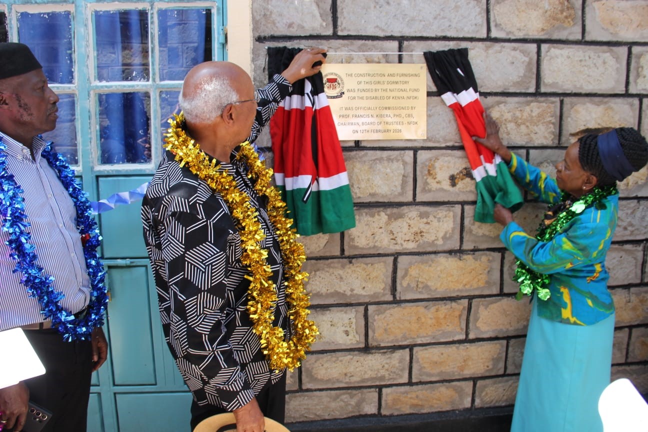 NFDK commissions 60-bed girl's dormitory at Kericho vocational centre