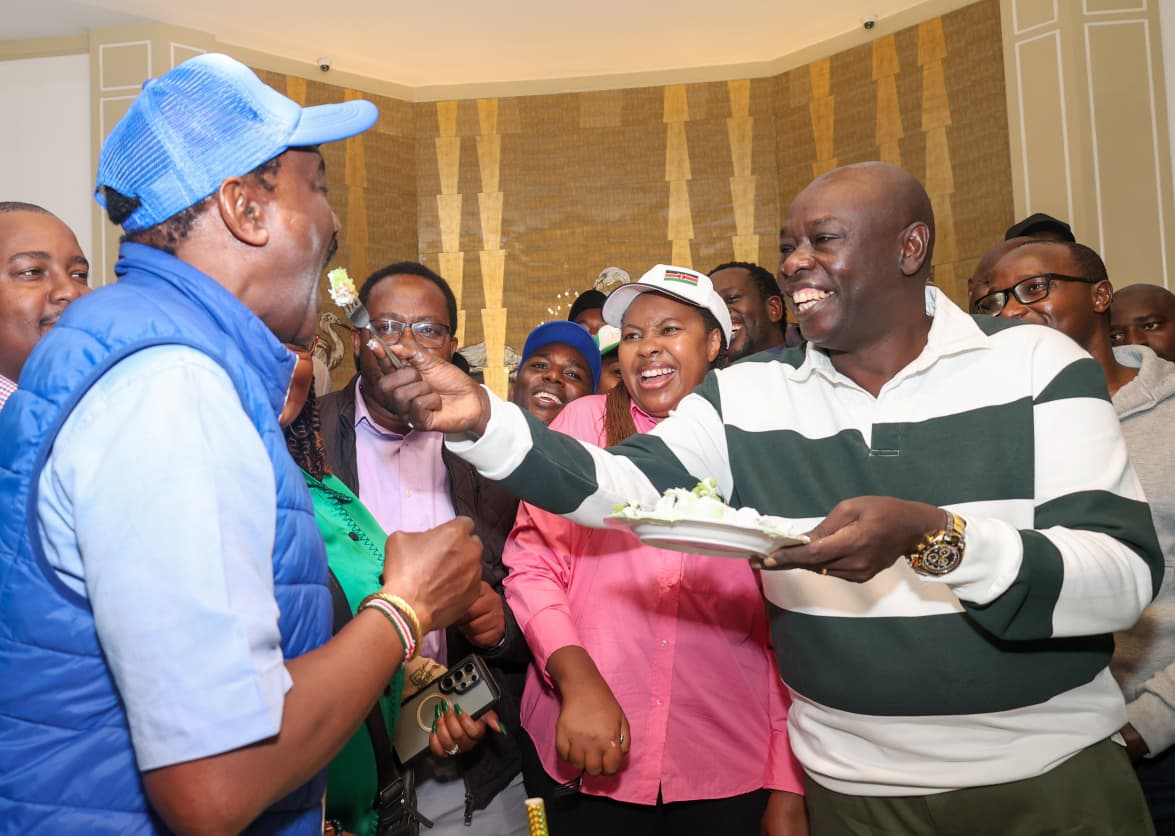 Opposition surprise Gachagua with birthday celebration