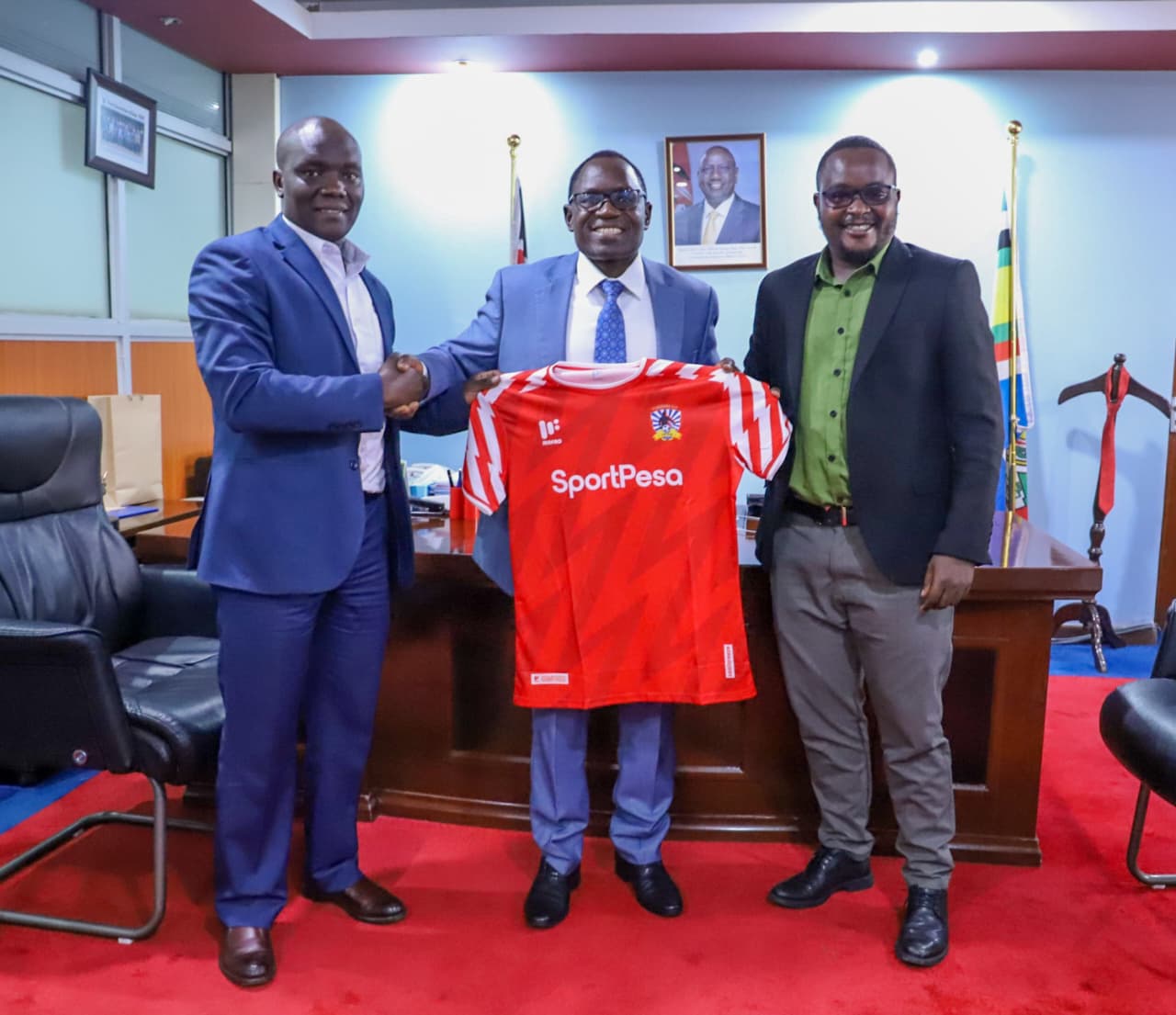 PS Isaboke appointed Shabana FC Goodwill Ambasaddor