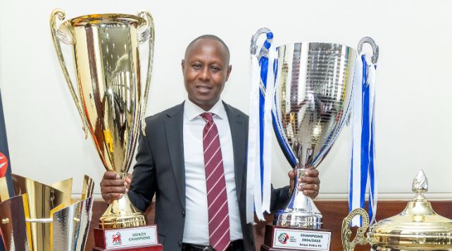 Cop Oguso juggles policing and bossing the pitch