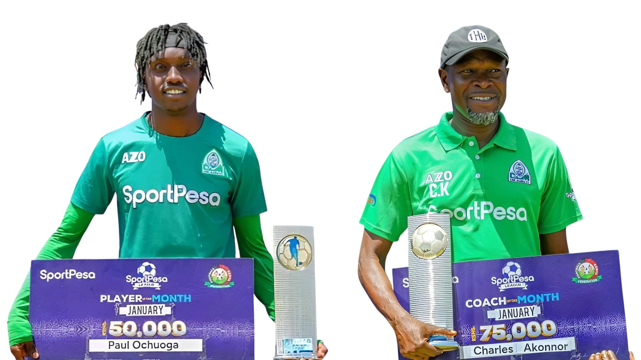 Beki na Kocha wa Gor Mahia Washinda Tuzo za KPL
