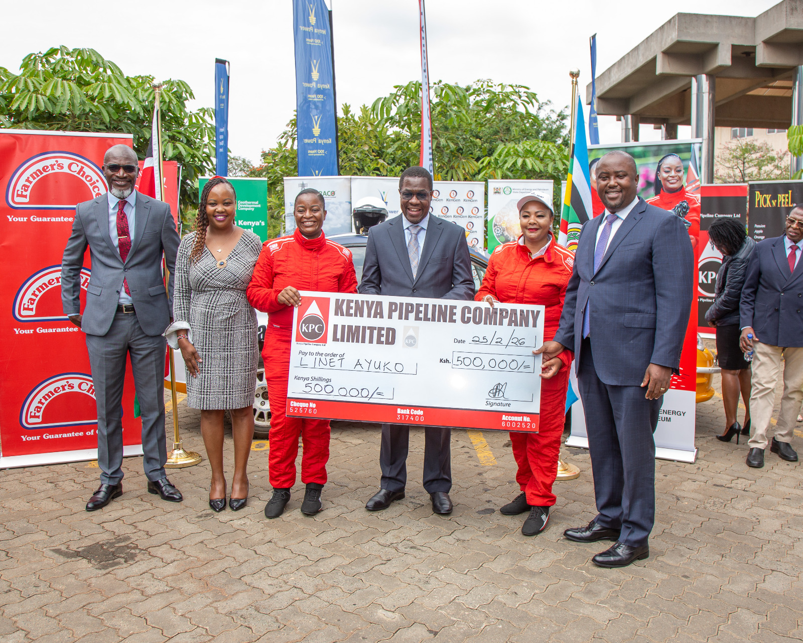 KPC sponsors staff navigator Linet Ayuko for WRC Safari Rally 2026
